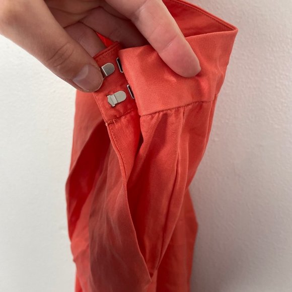 Kate Spade Saturday Woman's Sz‎ 4 Coral Pink Tapered Leg Work Dress Pants - Picture 7 of 8